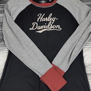 Womans Harley Davidson Long Sleeve Shirt